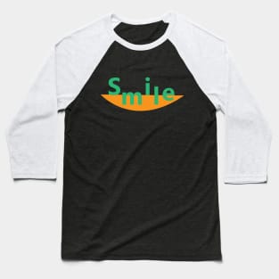 Smile Baseball T-Shirt